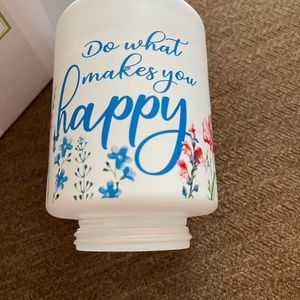 Scentsy do what makes you happy wall warmer NIB